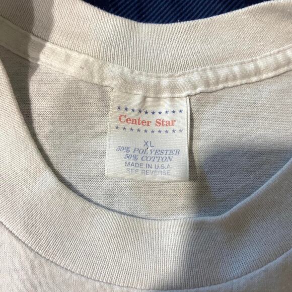 Vintage single stitch made in usa 1991 eagle art AOP tee - Picture 5 of 8